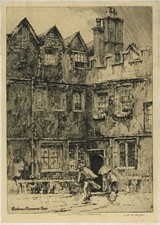 Myra Kathleen Hughes - Etching