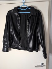 Zara leather jacket size - zara, l
