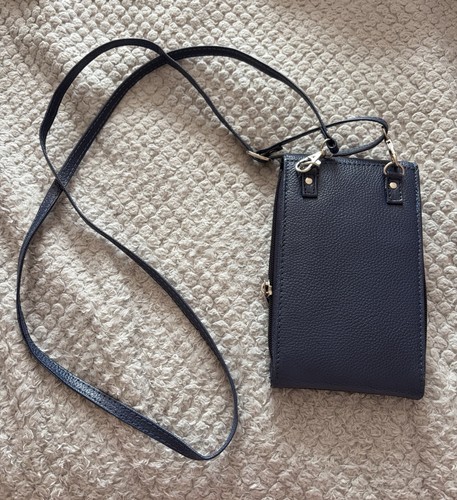Ashwood leather navy - leather,