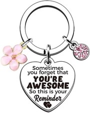 Gifts for Her Girlfriend Wife Women - Ladies Keyring for Friendship Female Best 