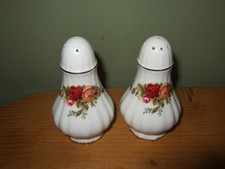 Royal Albert Old Country Roses Salt and Pepper Pots