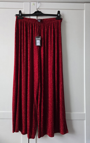 Primark red wide leg - wide,