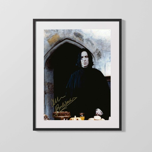Movie autograph print - autograph, alan