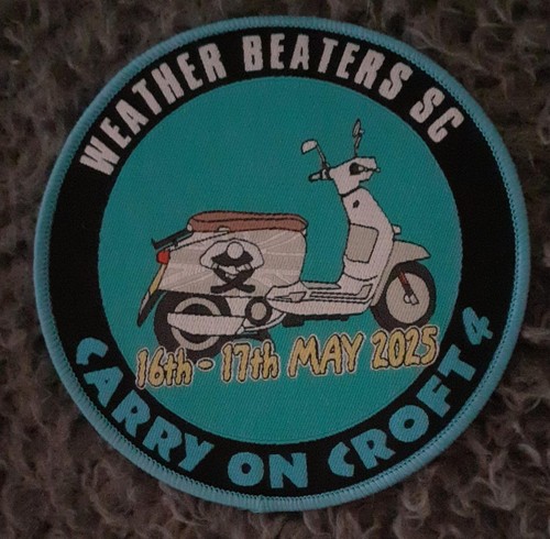 Scooter rally patch carry - rally, patch,