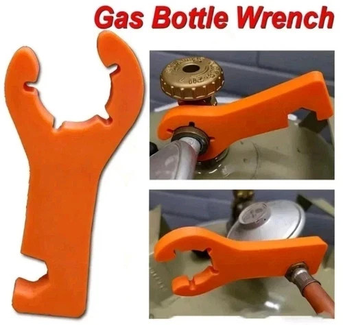 Gas bottle spanner wrench - gas,