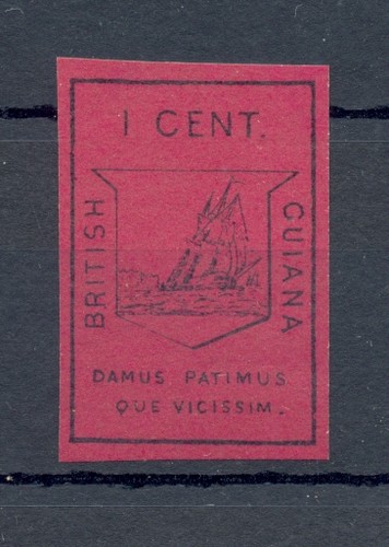 British guiana 1852 cv - guiana,