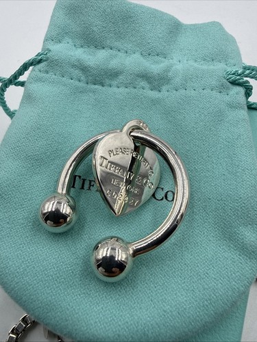 Tiffany heart tag - &,