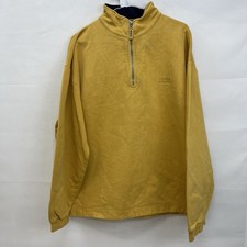 Musto Performance Quarter Zip Jumper Yellow Men’s Size M