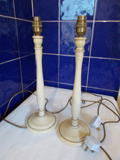 Vintage Table Lamps x 2, Pair, working