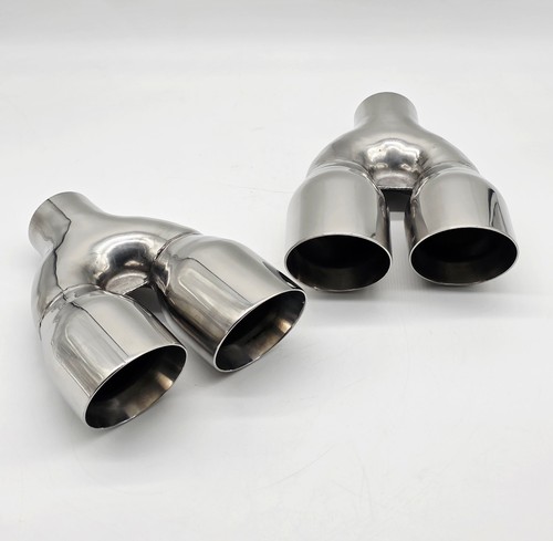 Twin exhaust tailpipes - twin, 3.5"