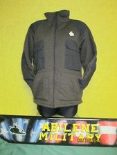 US MILITARY BEAR COAT  FLEECE BROWN ECWCS HUNTING JACKET MEDIUM LARGE NEW