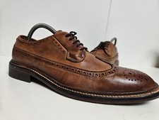 Hudson London Brogue Shoes Premium Leather Hand Crafted Designer  UK 8 EU 42