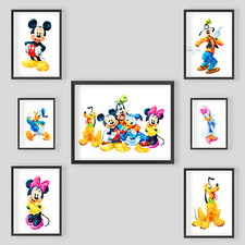 Disney Wall Art Micky Mouse