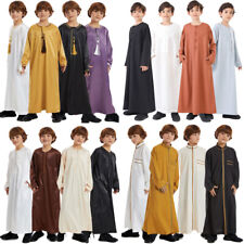 Arab Boys Modest Kaftan Abaya