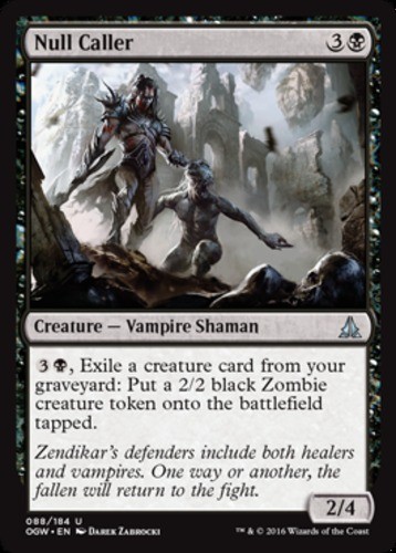 Null caller oath the - null,