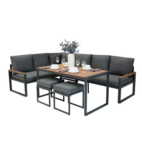 Garden aluminium furniture set - garden,