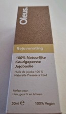 Jojoba Oil 50ml Cold Pressed all over body & hair oil free moisturiser Vegan UK