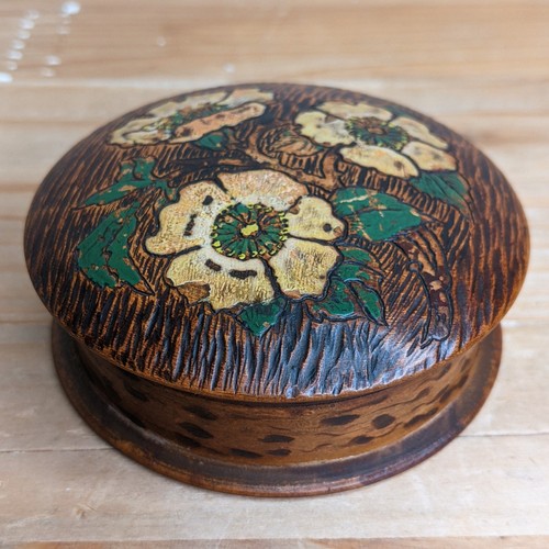 Vintage pokerware wooden box - vintage,