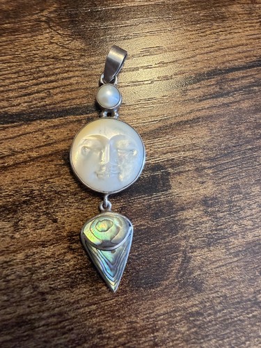 Vintage mother pearl mop - vintage,
