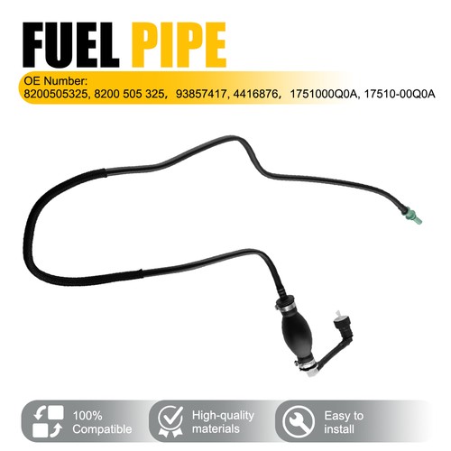 Fuel primer hose pipe - fuel,