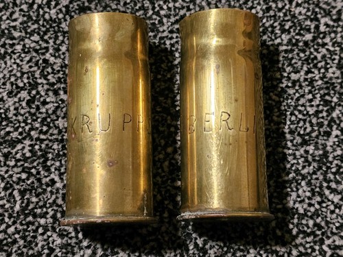 Ww1 brass 37mm trench art - 37mm,