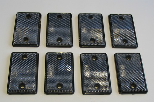 Clear trailer reflectors - 8,