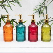 Soap bottle dispensers glass - bottle,