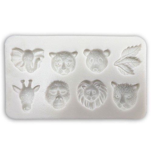 Safari animals silicone mould - animals,