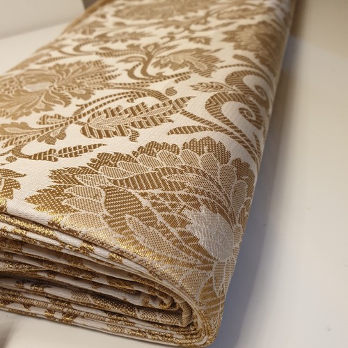 Floral gold leaf - gold, damask