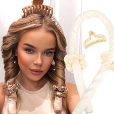 No Heat Foam Curling Iron Hair