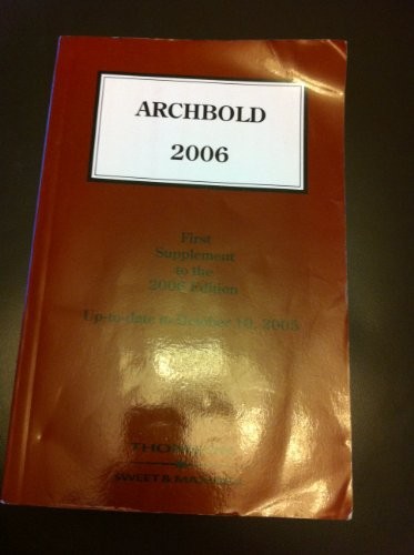 Archbold 2006 first - archbold:, 2006: