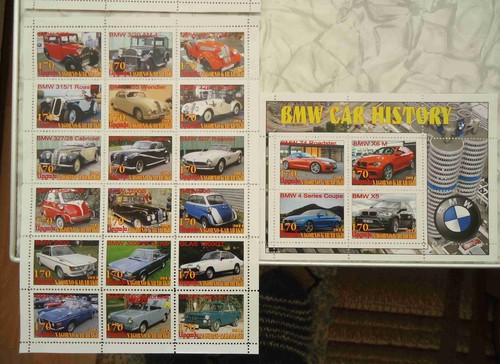 Stamp block sheet - stamp, complete