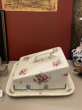 Vintage Ceramic Covered Cheese
