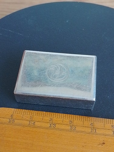 Antique silver vesta - silver, by