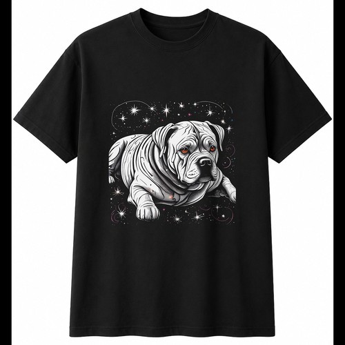 Graphic american bully - graphic, under