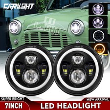 Pair 7'' Round LED Headlights