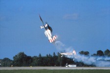 Dia Pitts Special OSH 08/1987 Aircraft Planespotter 35mm Framed jst-N11-55