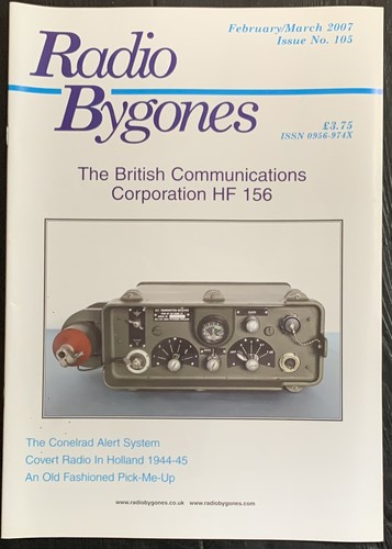 Vintage radio bygones issue - vintage,
