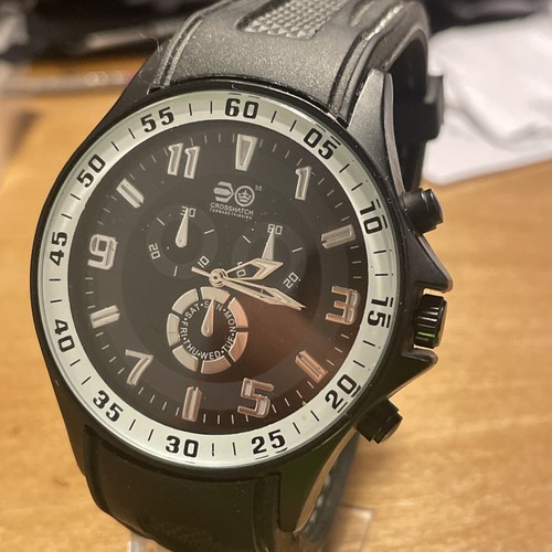 Crosshatch men quartz watch - quartz,