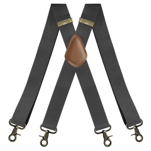 Adult men four clips braces - men's,