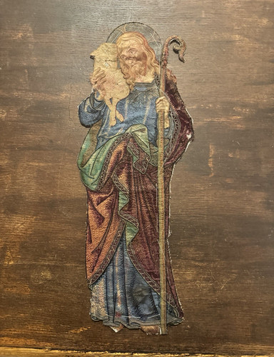 Antique church embroidery - antique,