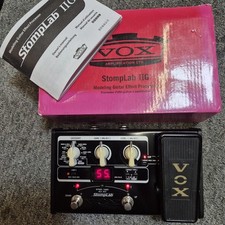 Vox - SL2G 2G IIG Multi Effect Stomplab Pedal for Guitar - 120 preset programs
