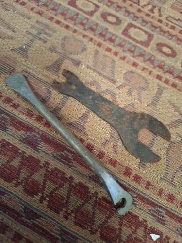 Vintage bike cycle spanner - bike,