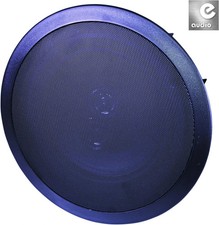 E-Audio 8" Ceiling Speakers B412BB – 180W Pair, Twin Tweeters, Black