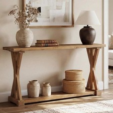 Farmhouse Solid Wood Console