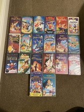 20 x Disney VHS Videos Job Lot