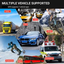 Sat Nav Car Truck, Motorhome GPS Free Lifetime UK & EU Maps 8GB 5 inch 5"