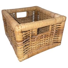 Square Wicker Storage Basket