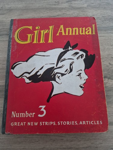 Girl annual number vintage - number,