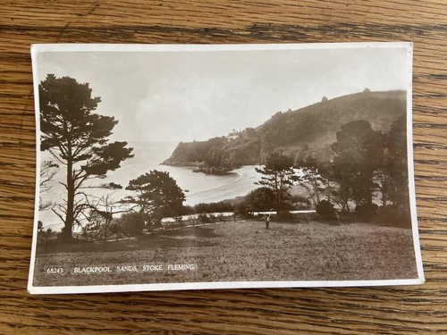 Old photographic postcard - old,